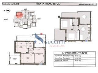 Trilocale in Vendita a Tortoreto, 226'600€, 52 m²