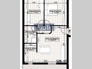 Trilocale in Vendita a Colonnella, 150'000€, 100 m²