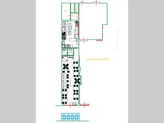 Attività commerciale in Affitto a Pisa, 1'000€, 70 m²