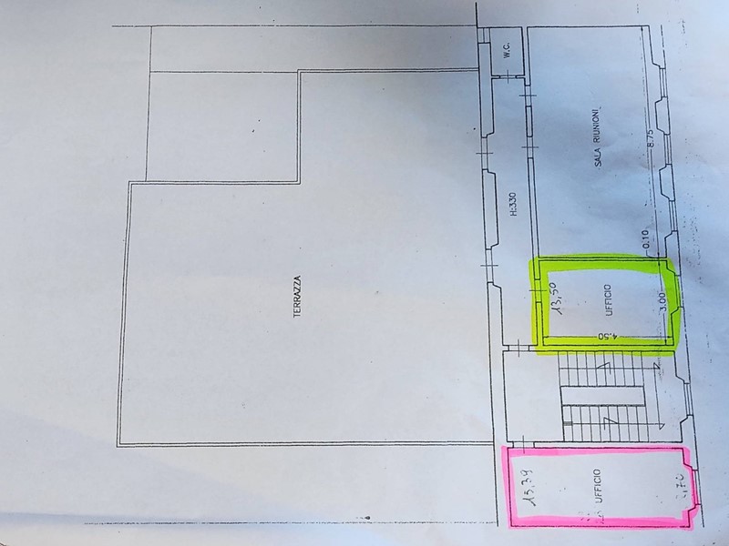 Ufficio in Affitto a Livorno, 150€, 13 m²
