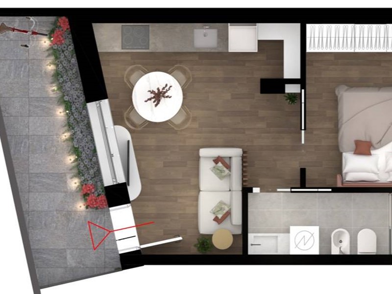 Bilocale in Vendita a San Benedetto del Tronto, 150'000€, 41 m²