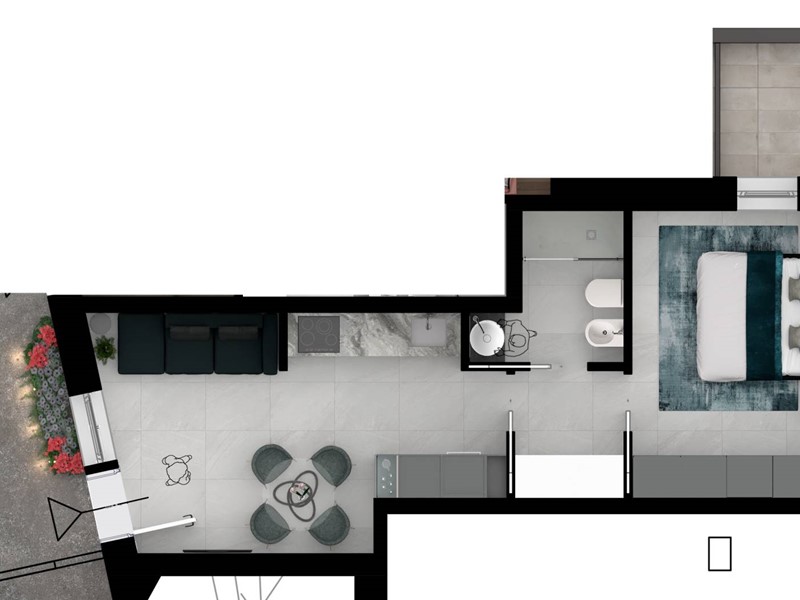 Bilocale in Vendita a San Benedetto del Tronto, 138'000€, 41 m²