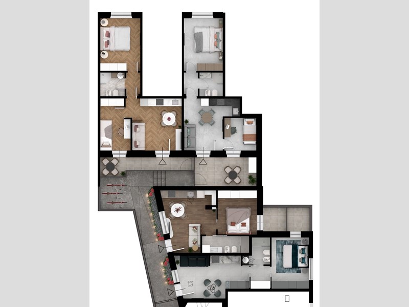 Trilocale in Vendita a San Benedetto del Tronto, 185'000€, 53 m²