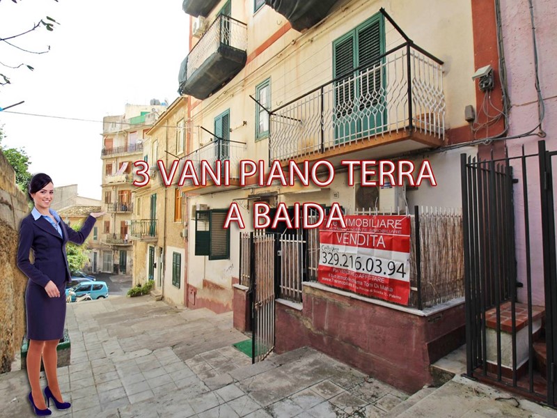 Trilocale in Vendita a Palermo, 45'000€, 80 m²