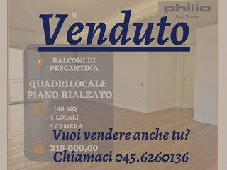 Appartamento in Vendita a Pescantina, 315'000&euro;, 140 m²