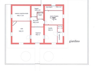 Appartamento in Vendita a Bientina, 285'000€, 167 m²