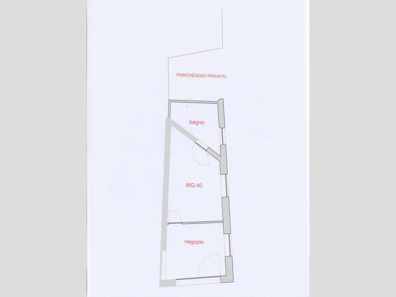 Immobile commerciale in Affitto a Santa Maria a Monte, 450€, 40 m²