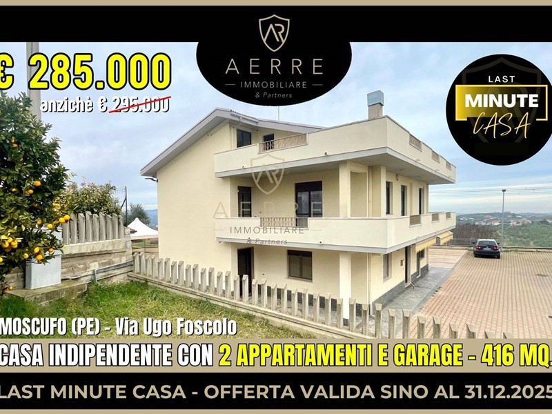 Casa Indipendente in Vendita a Moscufo, 285'000&euro;, 416 m²
