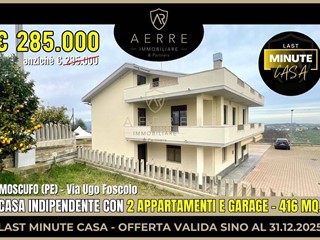 Casa Indipendente in Vendita a Moscufo, 285'000&euro;, 416 m²
