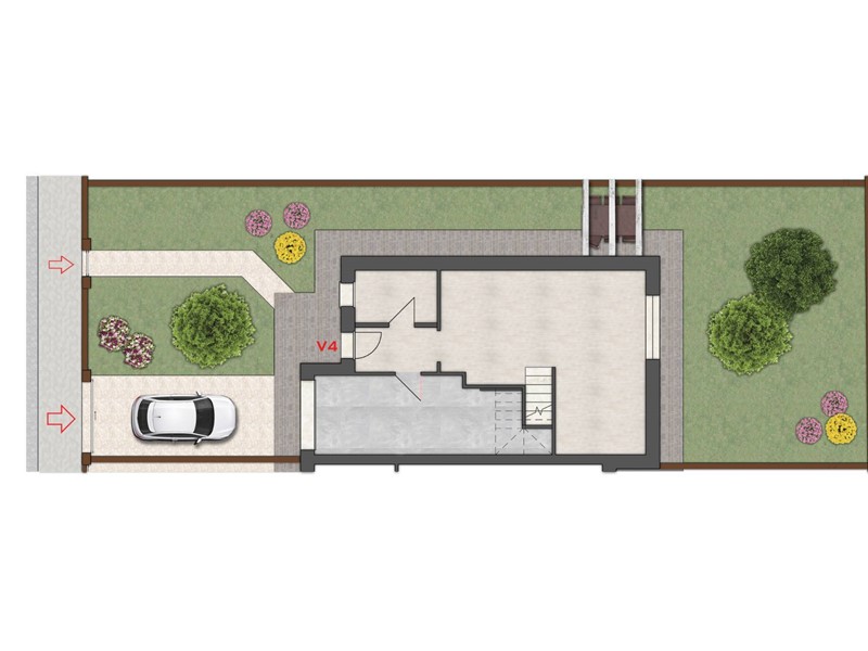 Casa Semi Indipendente in Vendita a Mirandola, 349'000€, 193 m²