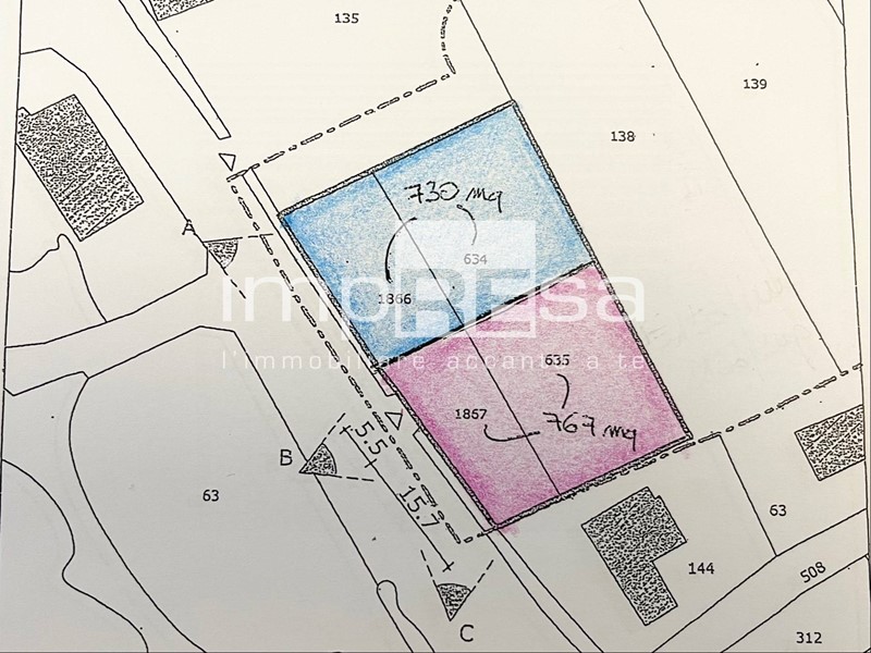 Terreno edificabile in Vendita a Treviso, 87'600€, 730 m²