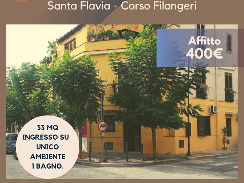 Attività commerciale in Affitto a Santa Flavia, 450€, 33 m²