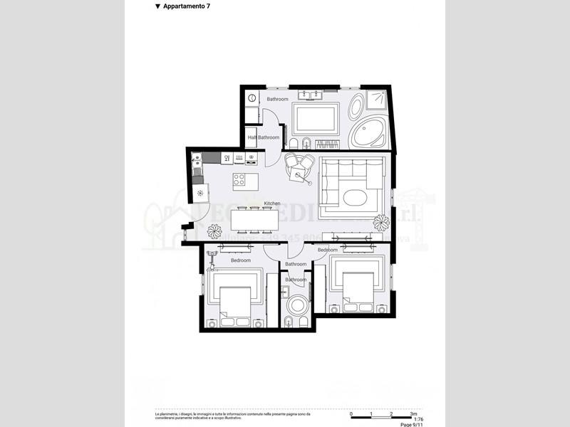 Trilocale in Vendita a Volta Mantovana, 275'000&euro;, 140 m²