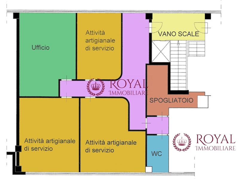 Ufficio in Vendita a Livorno, 160'000&euro;, 140 m²