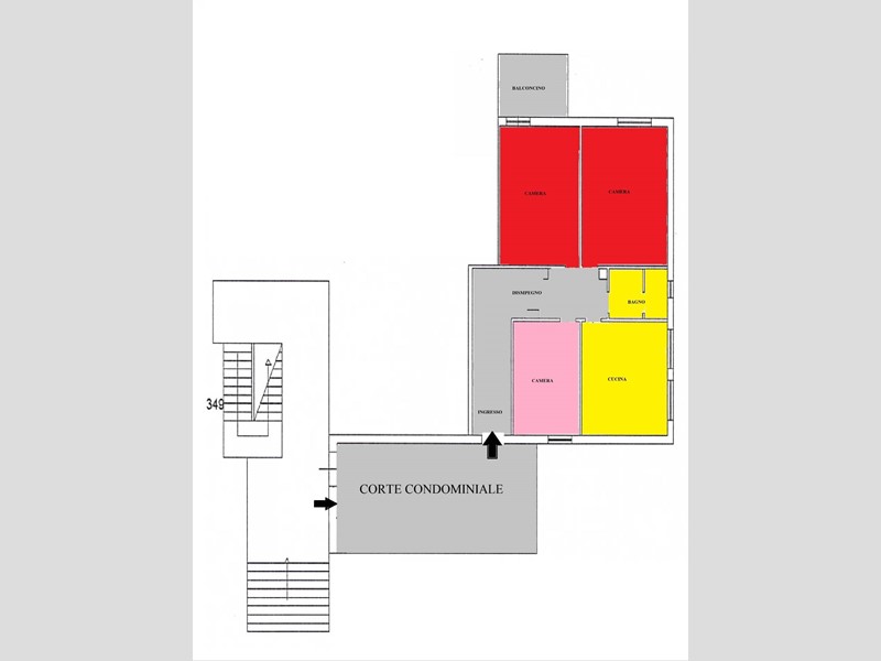 Quadrilocale in Affitto a Eboli, 450€, 111 m²