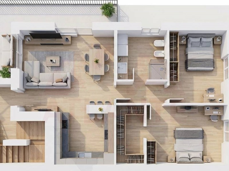 Trilocale in Vendita a Castrezzato, 285'000&euro;, 85 m²