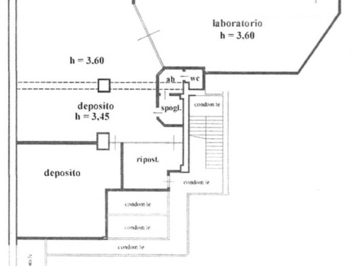 Laboratorio in Vendita a Ascoli Piceno, 119'000€, 222 m²