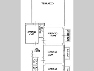 Ufficio in Affitto a Pesaro, 1'000€, 120 m²