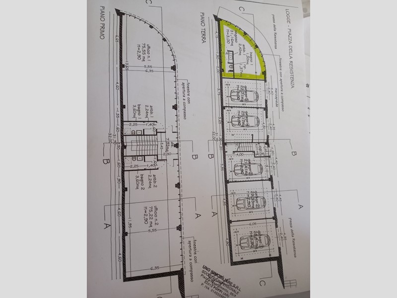 Negozio in Vendita a Bibbiena, 60'000€, 37 m²