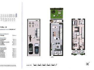 Villetta a schiera in Vendita a Verdellino, 330'000€, 244 m²