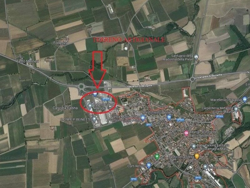 Terreno industriale in Vendita a Beinette, 168'000€, 4000 m²