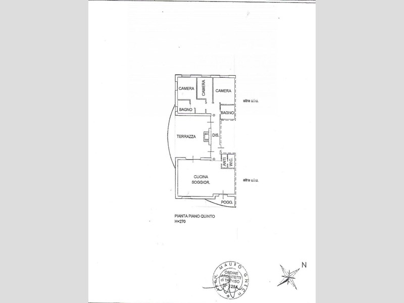 Attico in Vendita a Treviso, 145 m²