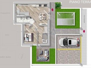 Trilocale in Vendita a San Benedetto del Tronto, 210'000€, 60 m²