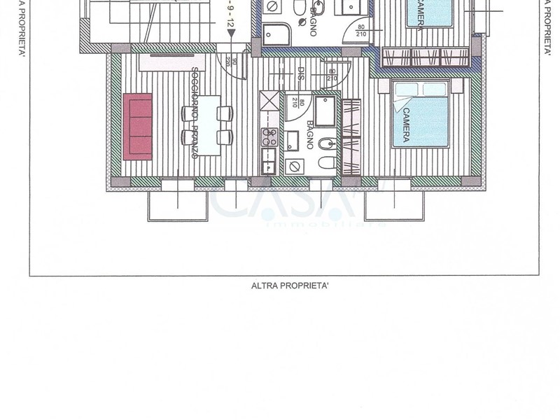 Bilocale in Vendita a San Benedetto del Tronto, 220'000€, 57 m²