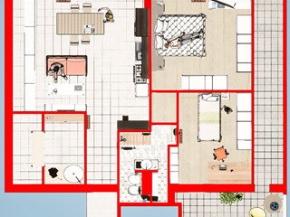 Quadrilocale in Vendita a Monsampolo del Tronto, 98'000€, 84 m²