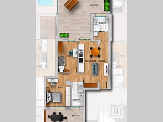 Trilocale in Vendita a Campobasso, 189'600€, 84 m²