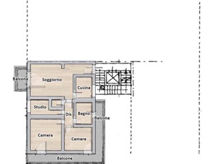 Appartamento in Vendita a Fermo, 145'000€, 79 m²