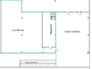 Attività commerciale in Affitto a Porto San Giorgio, 8'000€, 550 m²