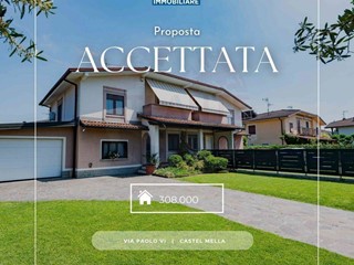 Villetta a schiera in Vendita a Castel Mella, 308'000€, 170 m²