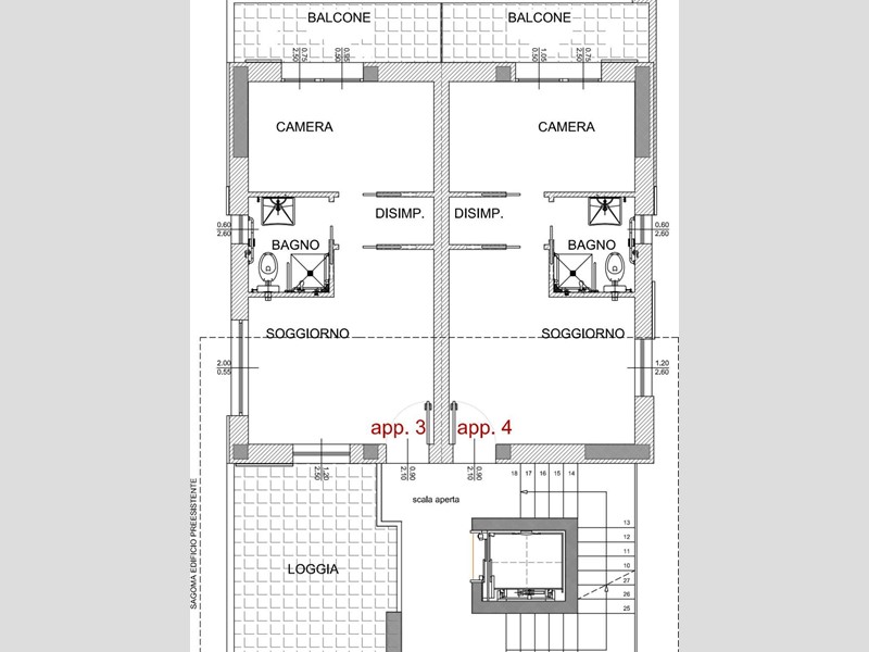 Bilocale in Vendita a Pesaro, 165'000&euro;, 48 m²