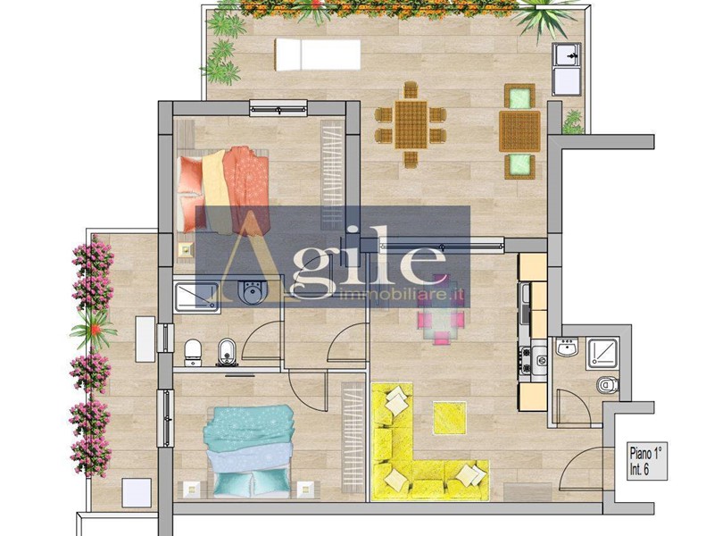 Trilocale in Vendita a Tortoreto, 197'000€, 70 m²