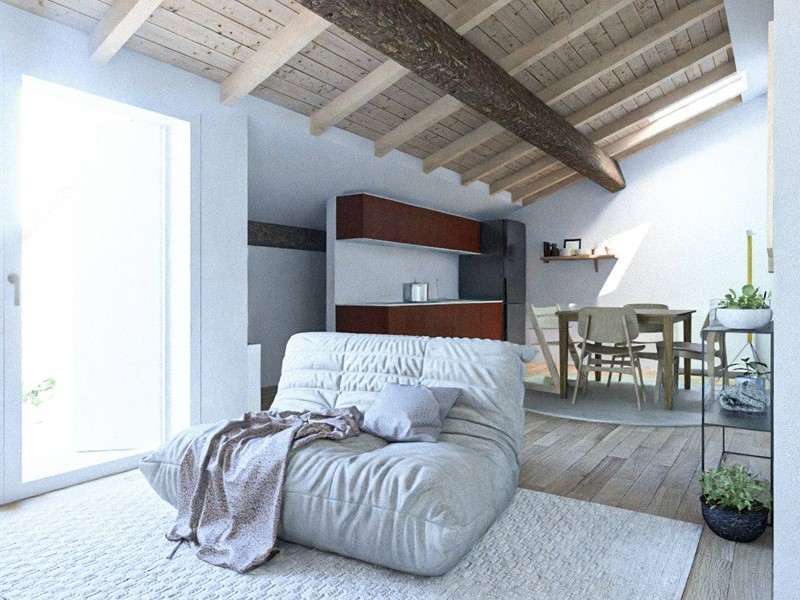 Attico in Vendita a Ferrara, 267'000€, 84 m²