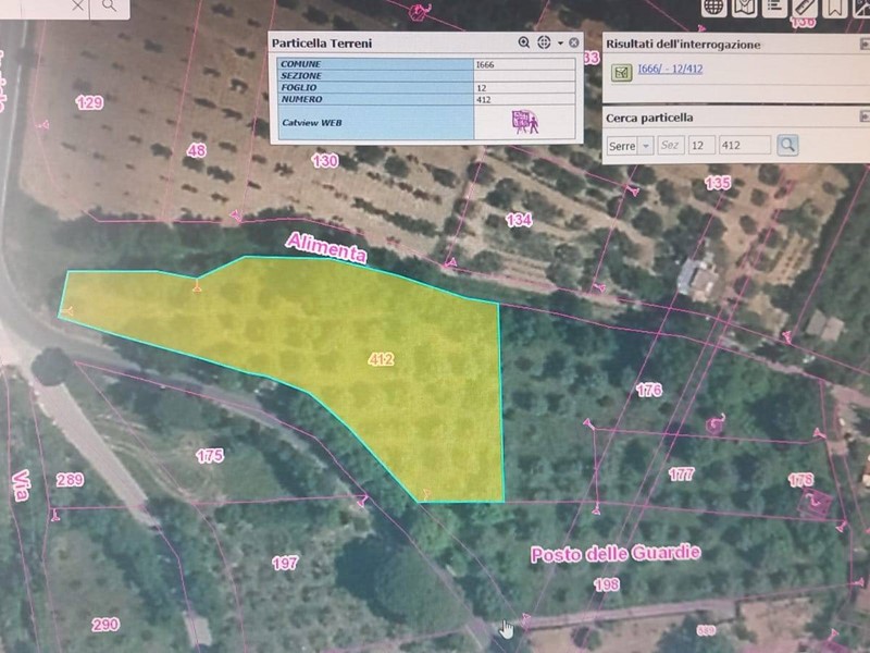 Terreno agricolo in Vendita a Serre, 30'000&euro;, 9722 m²