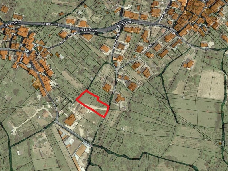 Terreno edificabile in Vendita a L'Aquila, 68'000&euro;, 1600 m²
