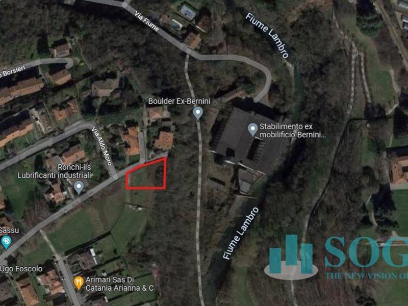 Terreno edificabile in Vendita a Carate Brianza, 185'000€, 1132 m²