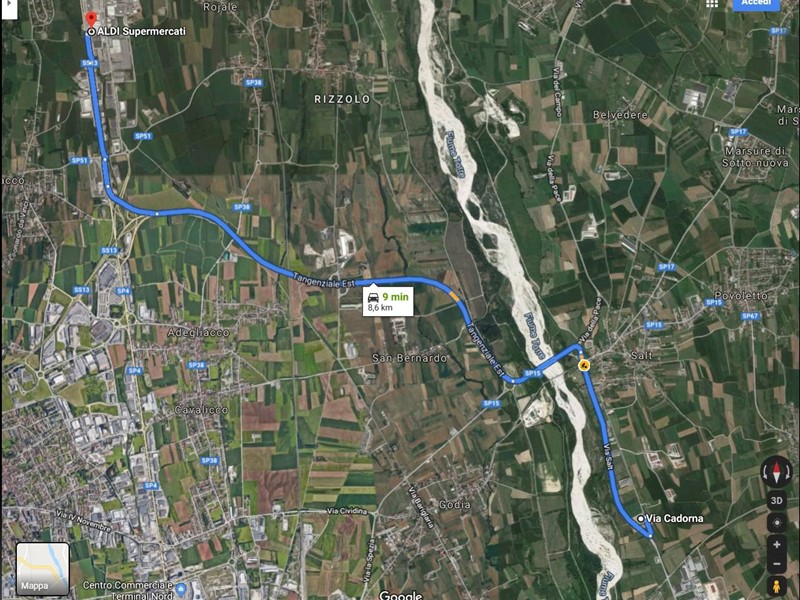 Terreno industriale in Vendita a Povoletto, 1'250'000€, 50000 m²