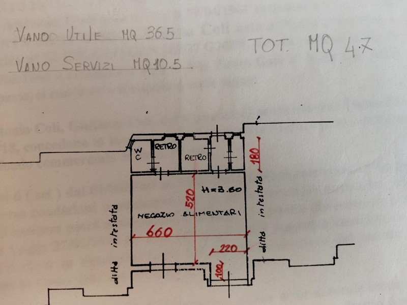 Immobile commerciale in Affitto a Pisa, 550€, 50 m²