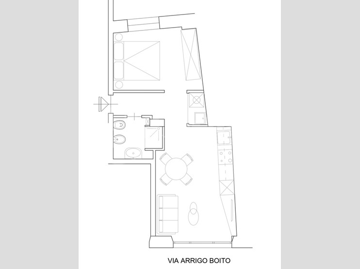 Bilocale in Vendita a Roma, 219'000&euro;, 40 m²