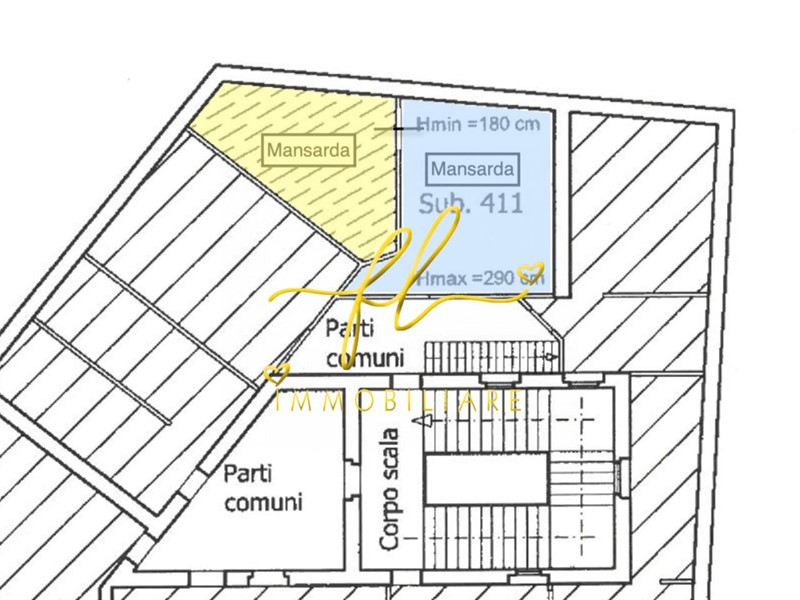 Quadrilocale in Vendita a Livorno, 150'000€, 130 m²