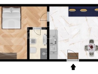 Bilocale in Vendita a Lissone, 115'000€, 52 m², arredato