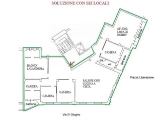 Appartamento in Vendita a Magenta, 510'000€, 280 m²