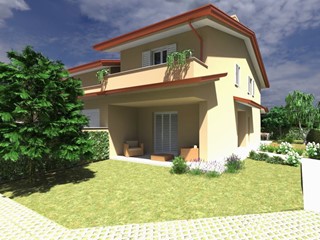 Villetta a schiera in Vendita a San Miniato, zona San Miniato Basso, 410'000€, 121 m², con Box