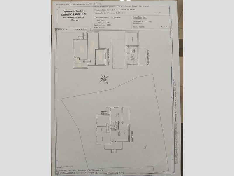 Villa in Vendita a Massa, zona Altagnana, 310'000&euro;, 138 m², arredato