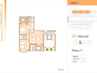Trilocale in Vendita a San Severo, 96 m²