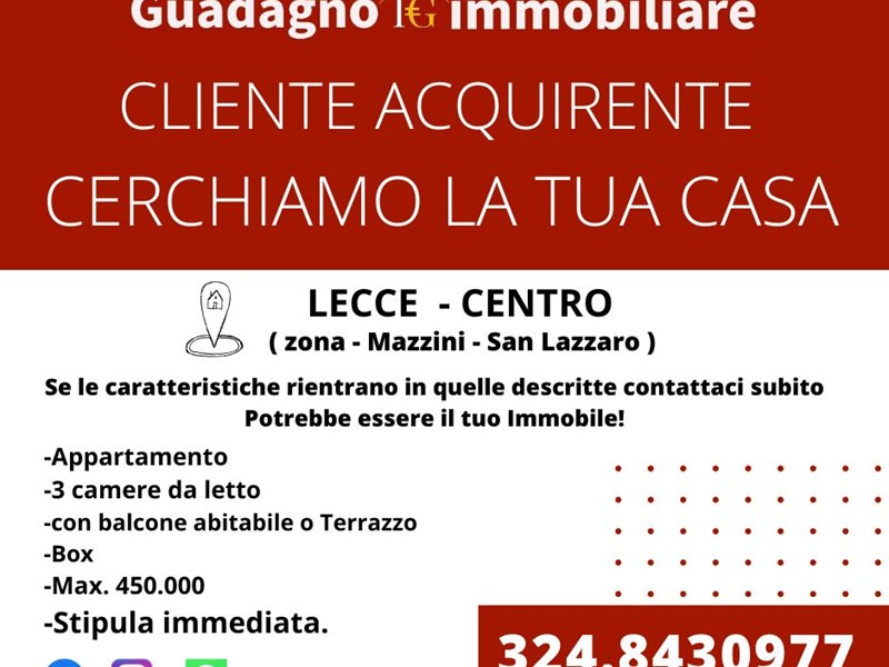 Appartamento in Vendita a Lecce, zona SAN LAZZARO , 450'000€