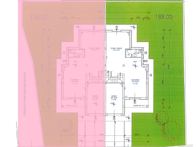 Villa bifamiliare in Vendita a San Miniato, zona Scala, 433'000€, 145 m², con Box